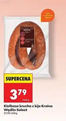Biedronka Kiełbasa krucha z kija Kraina Wędlin Select oferta
