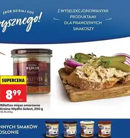 Biedronka Rillettes mięso smarowane Kraina Wędlin Select oferta