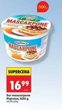 Biedronka Ser mascarpone Piątnica oferta