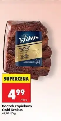 Biedronka Boczek zapiekany Gold Krakus oferta
