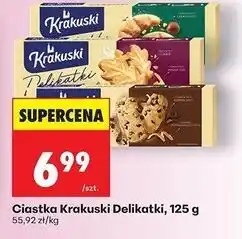 Biedronka Ciastka Krakuski Delikatki oferta