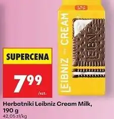 Biedronka Herbatniki Leibniz Cream Milk oferta