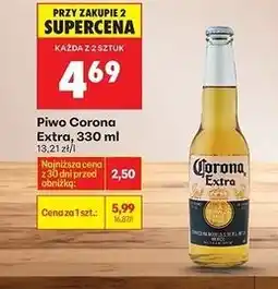 Biedronka Piwo Corona Extra oferta