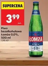 Biedronka Piwo bezalkoholowe Łomża 0.0% oferta