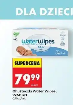 Biedronka Chusteczki Water Wipes oferta