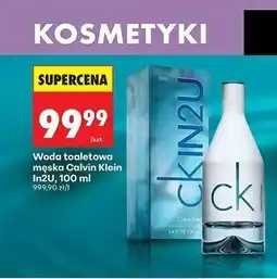Biedronka Woda toaletowa męska Calvin Klein In2U oferta