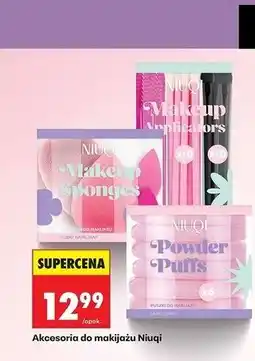 Biedronka Akcesoria do makijażu Niuqi oferta