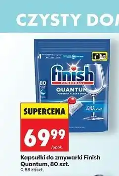 Biedronka Kapsułki do zmywarki Finish Quantum oferta