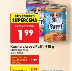 Biedronka Karma dla psa Puffi oferta
