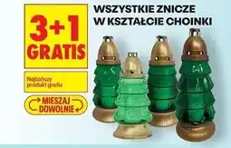 Biedronka 3 + 1 Gratis - Wszystkie znicze w kształcie choinki oferta