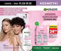 Biedronka Woda micelarna 700 ml/2x400 ml Garnier oferta
