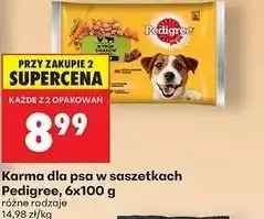 Biedronka Karma dla psa w saszetkach Pedigree oferta