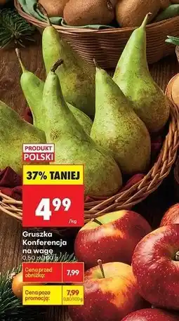 Biedronka Gruszka konferencja oferta