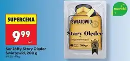 Biedronka Ser olęder długodojrzewający 8 miesięcy Światowid oferta