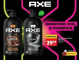 Biedronka Żel pod prysznic Axe Black oferta