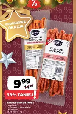 Netto Kabanosy Mistrz Rohus oferta