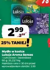 Netto Mydło w kostce Luksja Aroma Senses oferta