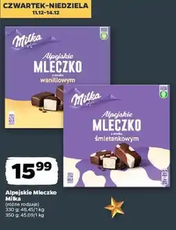 Netto Alpejskie mleczko oferta
