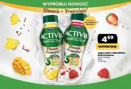 Netto Jogurt pitny z błonnikiem Activia Danone oferta