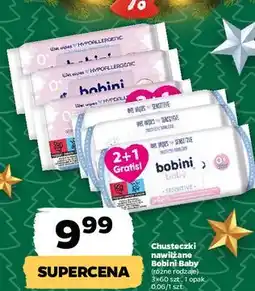 Netto Chusteczki nawilżane Bobini Baby oferta
