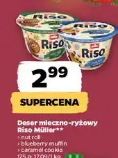 Netto Deser ciasto orzechowe Muller Riso oferta