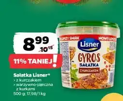 Netto Sałatka warzywno-jajeczna z kurkami Lisner oferta