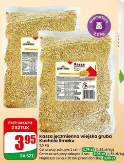 Dino Kasza jęczmienna wiejska gruba Kuchnia Smaku oferta