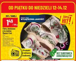 Polomarket Filety śledziowe à la matias Master Fish oferta