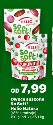 Netto Owoce suszone So Soft! Natura, różne rodzaje Helio oferta