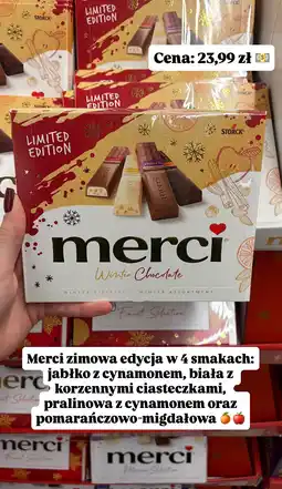 Intermarche Czekoladki Winter Chocolate Limited Edition Merci oferta
