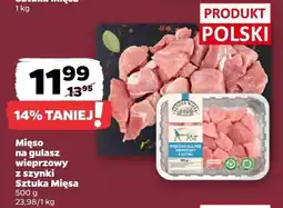 Netto Mięso na gulasz wieprzowy z szynki Sztuka Mięsa oferta