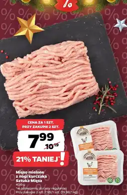 Netto Mięso mielone z nóg kurczaka Sztuka Mięsa oferta