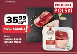 Netto Filet z piersi kaczki Sztuka Mięsa oferta