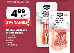 Netto Boczek wędzony Mistrz Rohus surowy oferta
