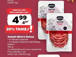 Netto Salami Mistrz Rohus w obsypce papryki oferta