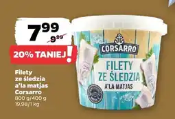 Netto Filety ze śledzia a'la matjas Corsarro oferta