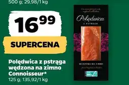 Netto Półędwica z patraga wędzona na zimno Connoisseur oferta