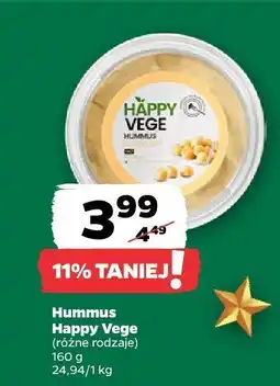 Netto Hummus Happy Vege (różne rodzaje) oferta