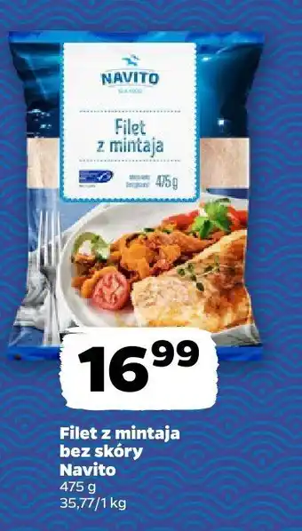 Netto Filet z mintaja bez skóry Navito oferta