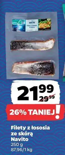 Netto Filety z łososia ze skórą Navito oferta