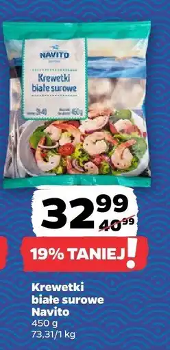 Netto Krewetki białe surowe Navito oferta