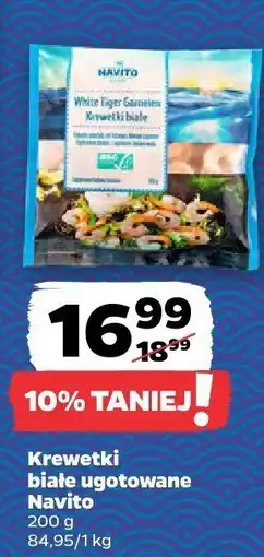 Netto Krewetki białe ugotowane Navito oferta