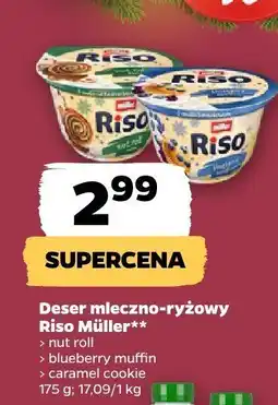Netto Deser mleczno-ryżowy Riso Müller caramel cookie oferta