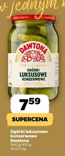 Netto Ogórki luksusowe konserwowe Dawtona oferta