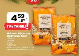 Netto Makaron 2-jajeczny Tradycyjny Smak wstążki oferta