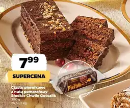 Netto Ciasto piernikowe z nutą pomarańczy Słodkie Chwile Gotszlik oferta