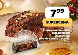 Netto Piernik wielkopolski z nadzieniem śliwkowym Słodkie Chwile Gotszlik oferta