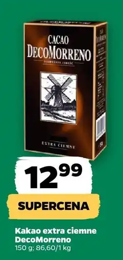 Netto Kakao extra ciemne DecoMorreno oferta