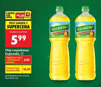 Olej rzepakowy 1 l Kujawski