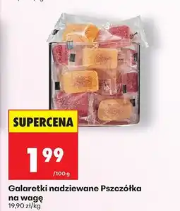 Biedronka Galaretki nadziewane na wagę Pszczółka oferta